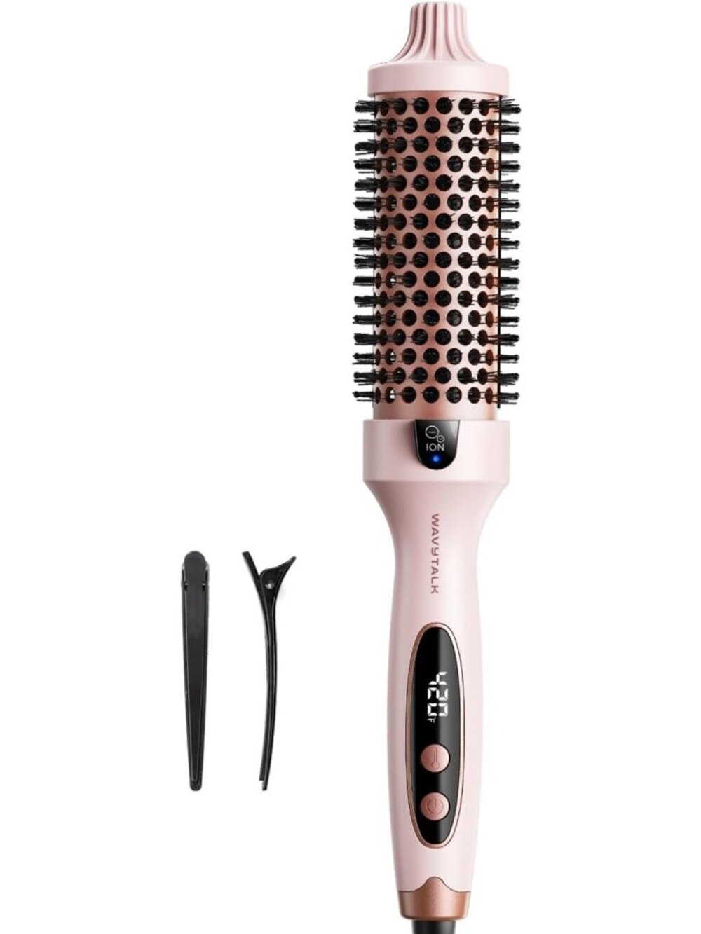 1.5” Thermal Round Brush for Blowout | Negative Ion, Tourmaline, 5 Heat Settings